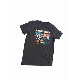 Prism Indie Rock Band Black Graphic Unisex T-Shirt Albuquerque New Mexico
